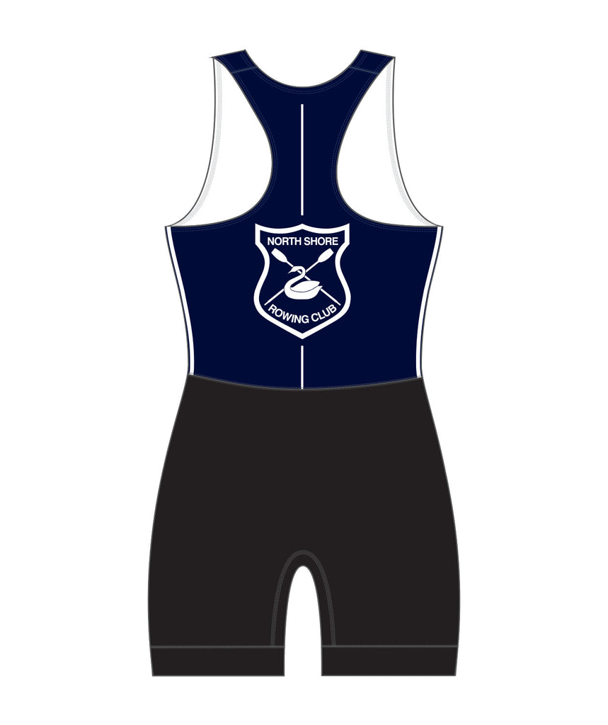 Women's North Shore Rowing Club Masters Streamline Leg Band Unisuit - Navy/Black