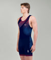 Men's 776BC Pro Unisuit - Navy/Crimson