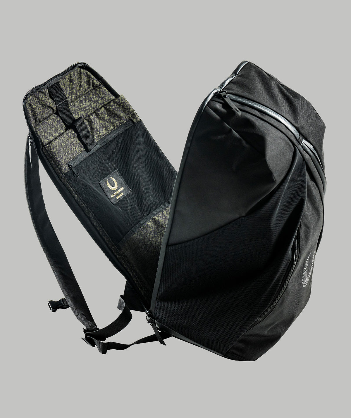 Unisex 776BC Wreath Pro Tour Backpack - Black/Silver