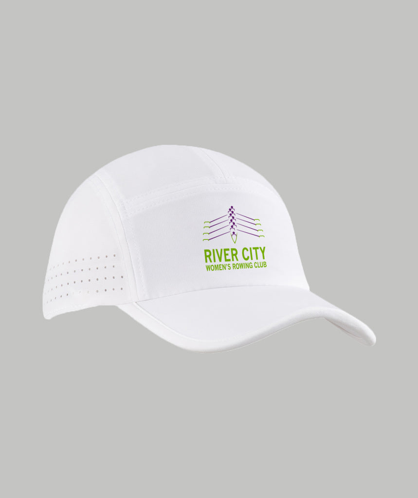 Unisex River City Performance Cap - White