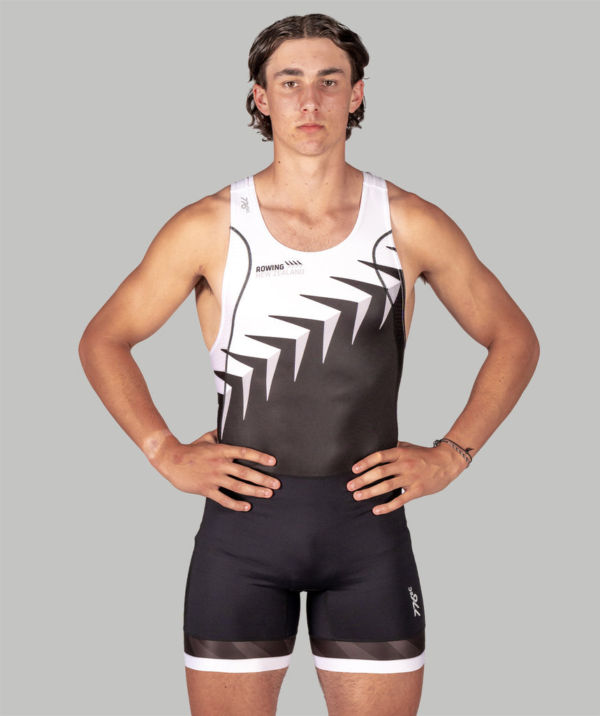 Men's 776BC x Rowing NZ Pro Unisuit - Black/White