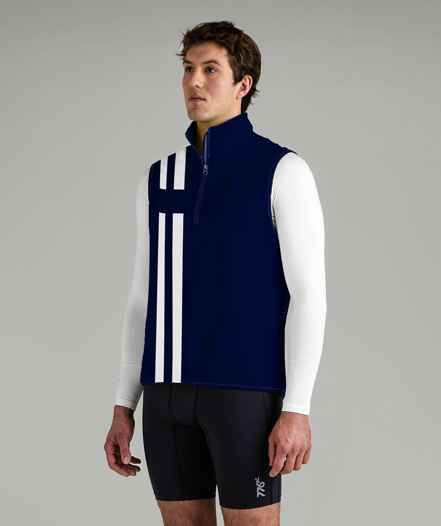 Men's Ruderclub Erlenbach Stratus Vest - Navy