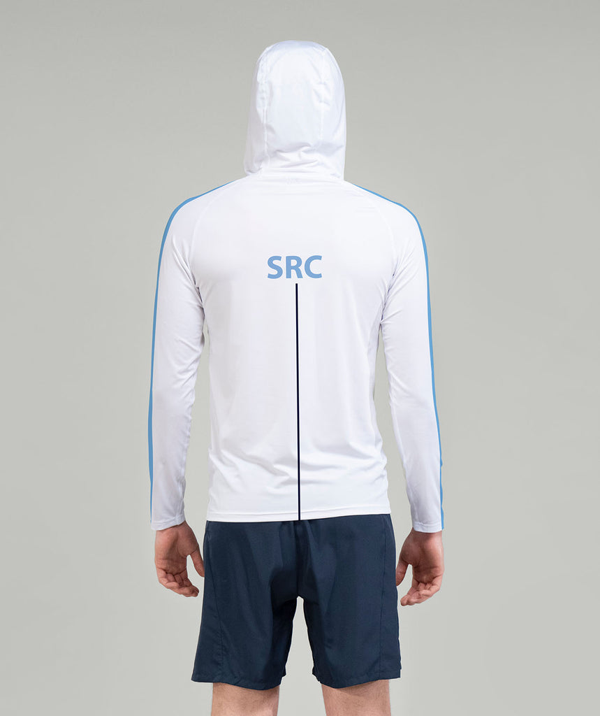 Men's Sydney Rowing Club Sun Hoodie LS - White