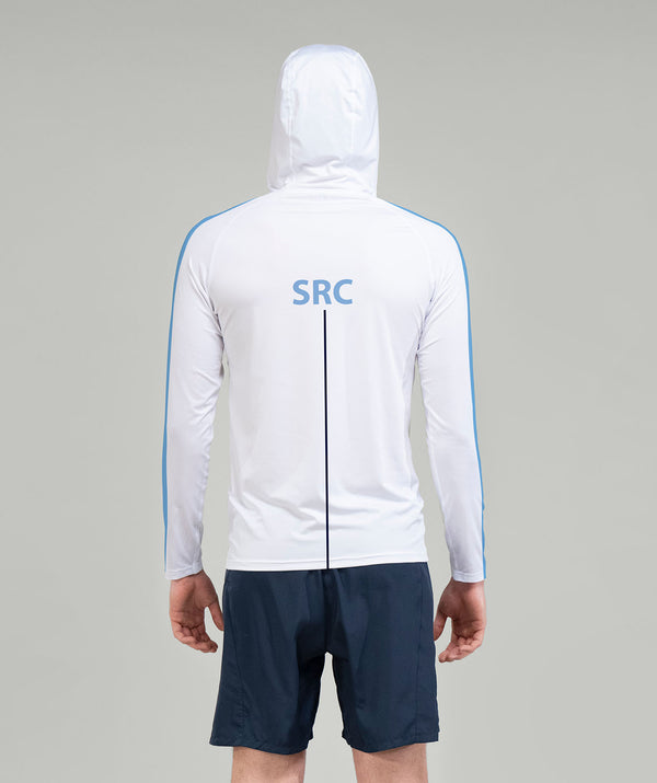 Men's Sydney Rowing Club Sun Hoodie LS - White