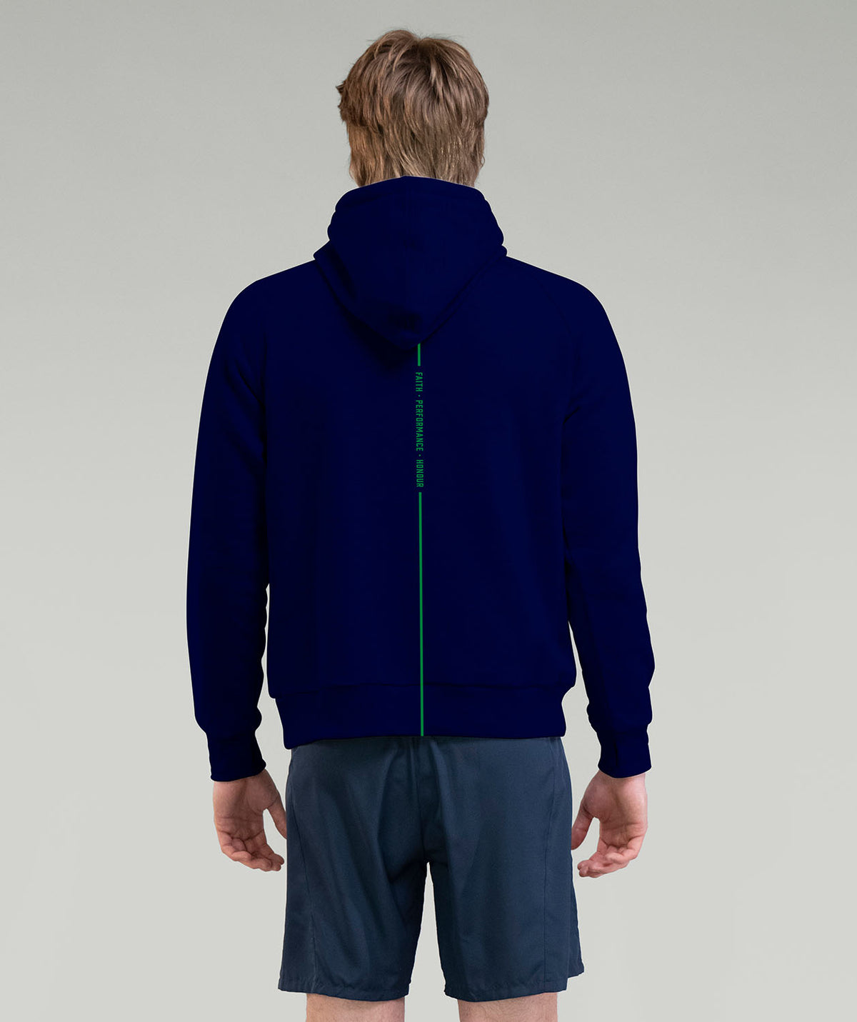 Unisex St Luke's Anglican School Pop Over Hoodie - Navy