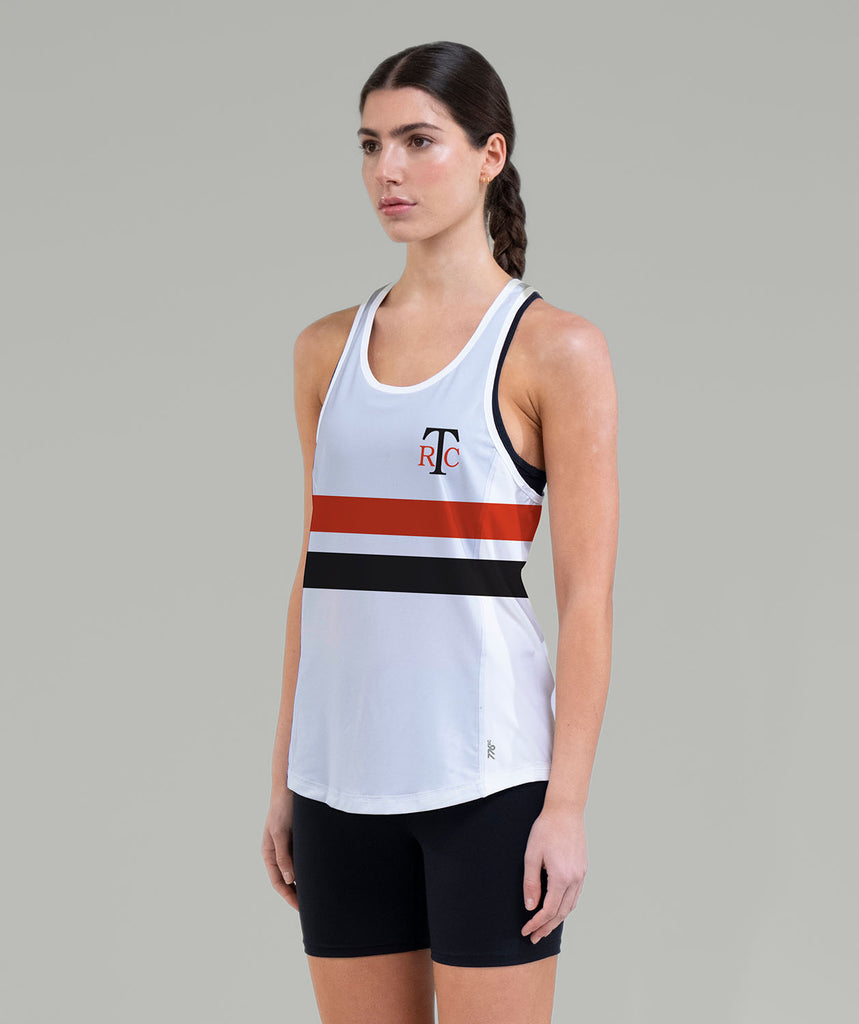 Women's Thames Rowing Club Performance Tank - White