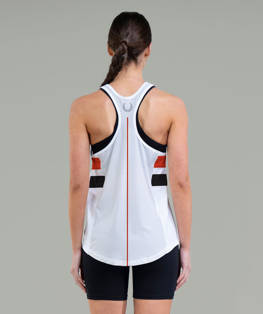 Women's Thames Rowing Club Performance Tank - White