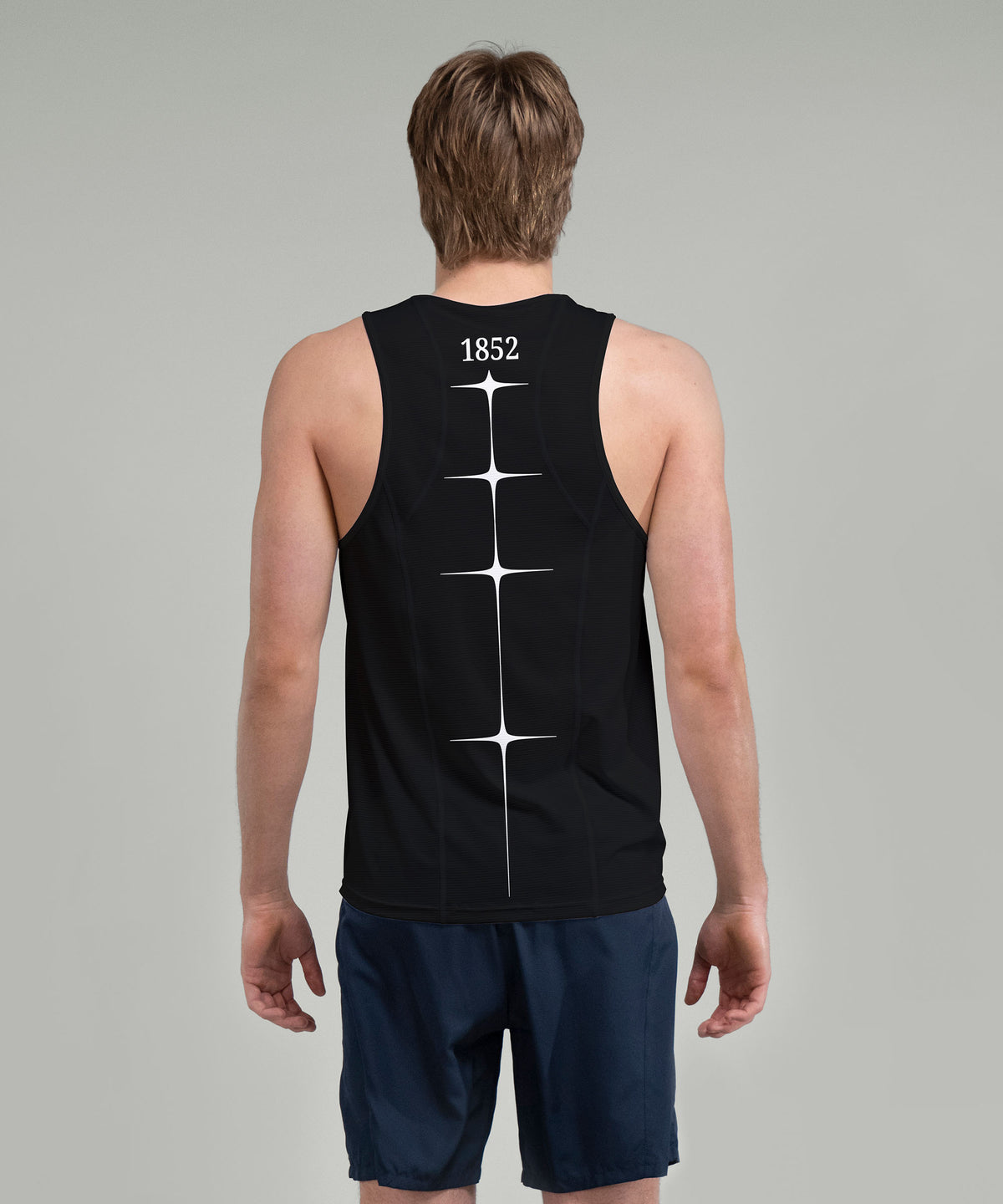 Men's Tyne Amateur Rowing Club Motion Performance Tank - Black