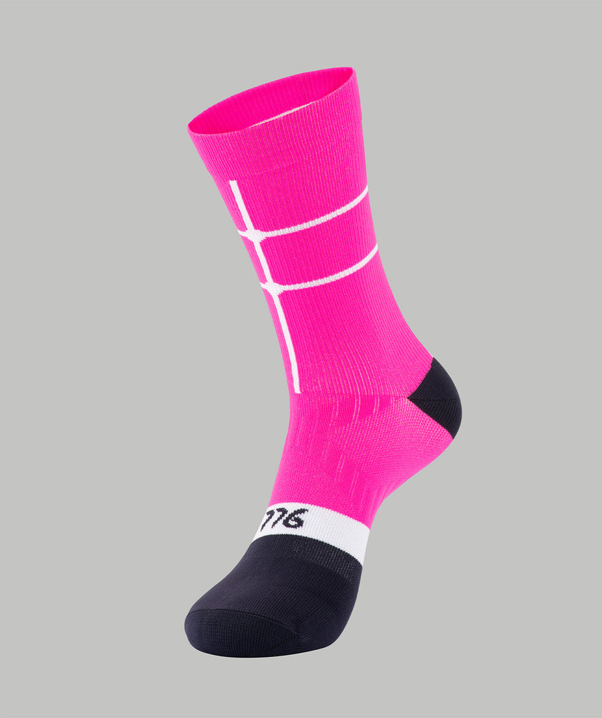 Motion Performance Socks - Pink/Navy