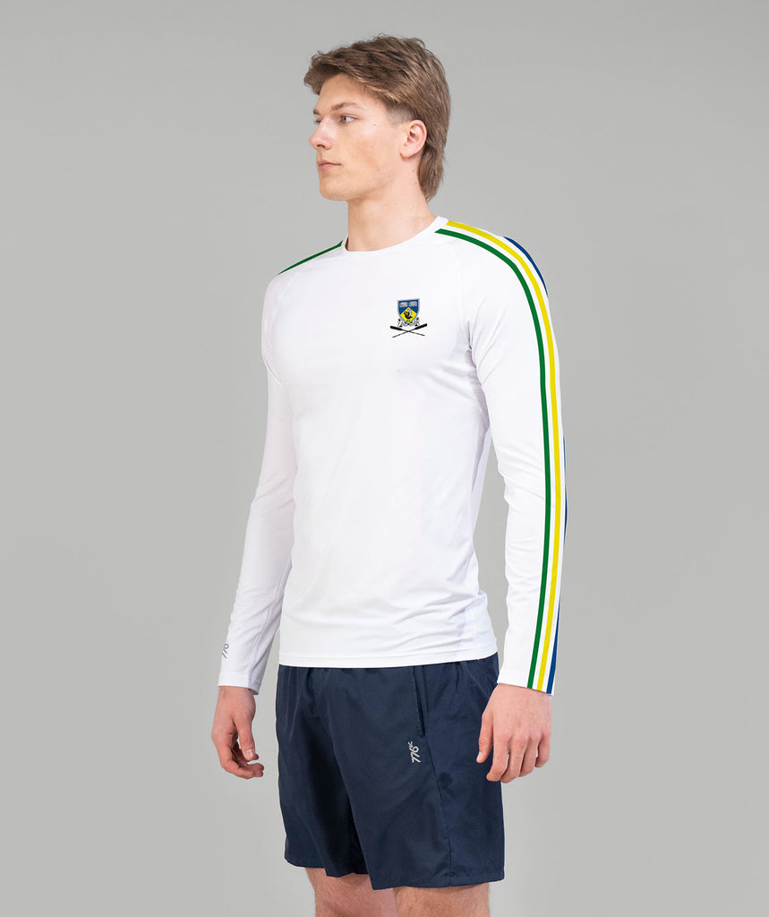 Men's Uwa Boat Club Base Layer LS - White