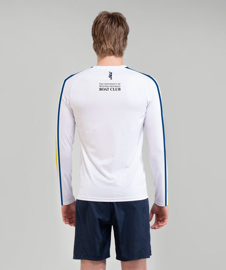 Men's Uwa Boat Club Base Layer LS - White