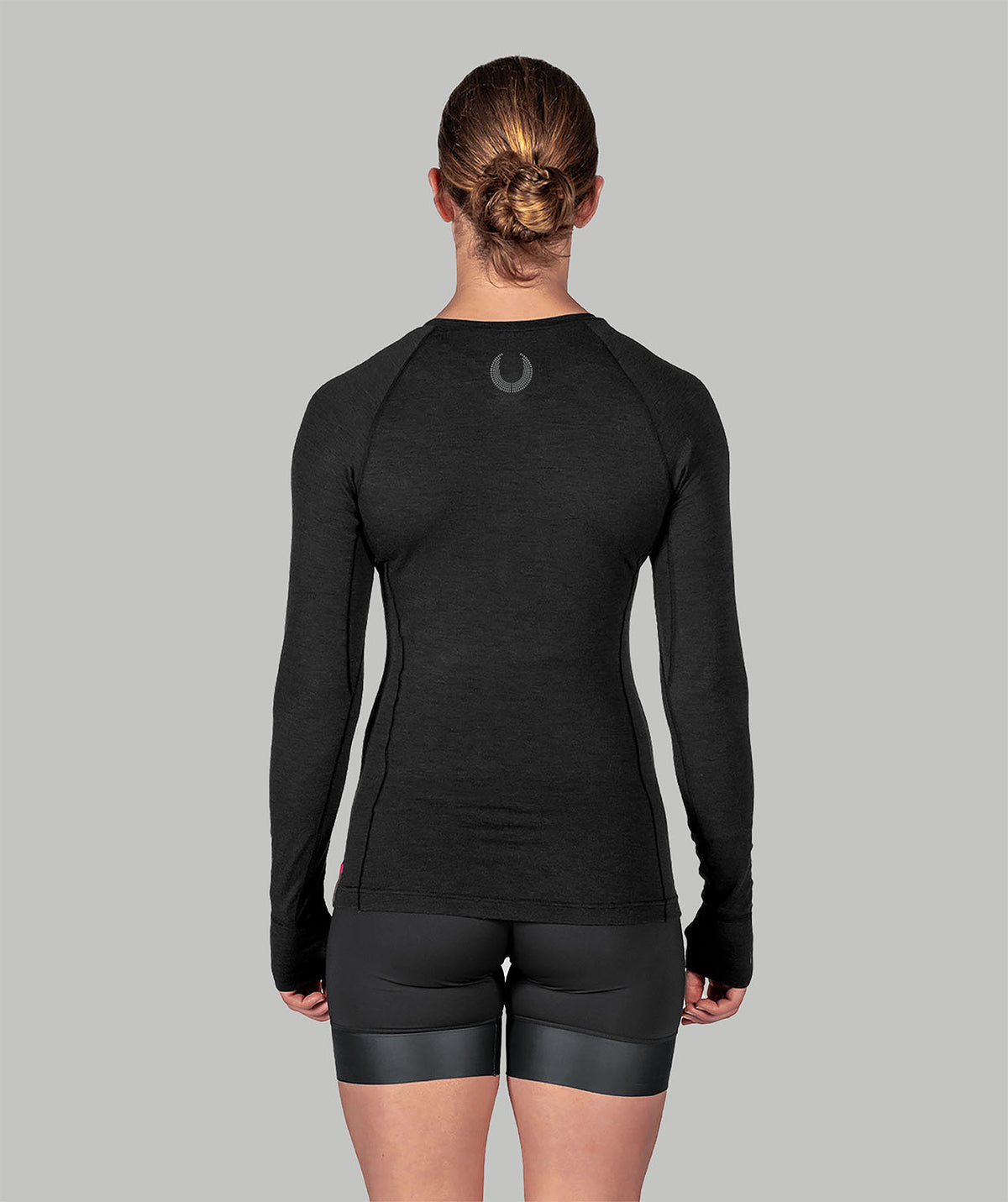 Women's Waikato Rowing Pro-Merino Crew LS - Black