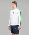 Men's Wainuiomata Base Layer LS - White/Green