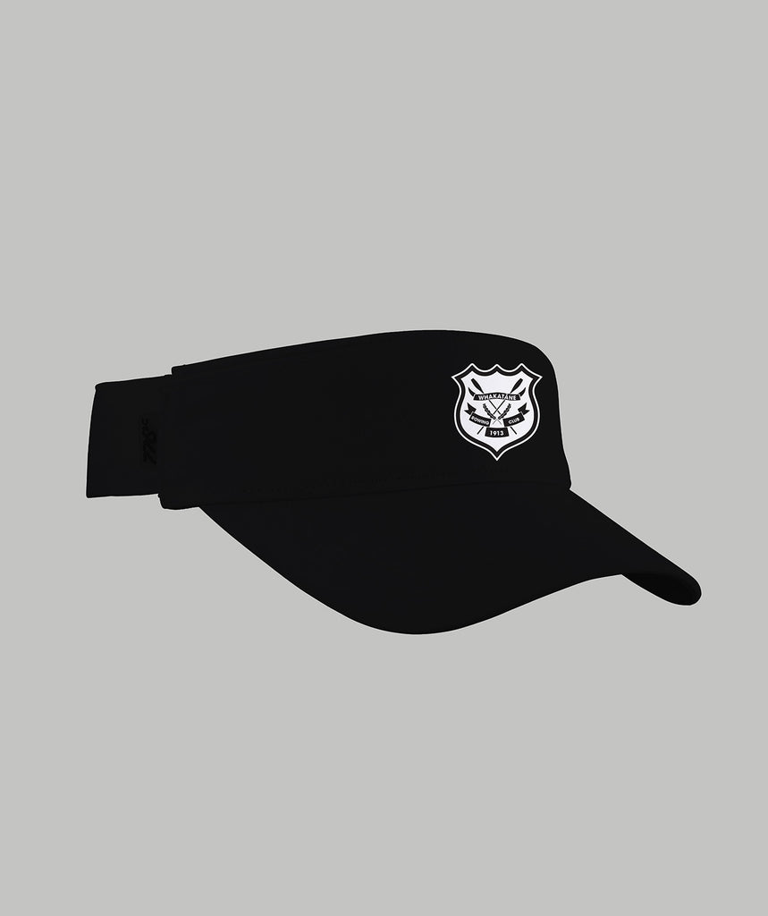 Unisex Whakatane Rowing Club Performance Visor - Black