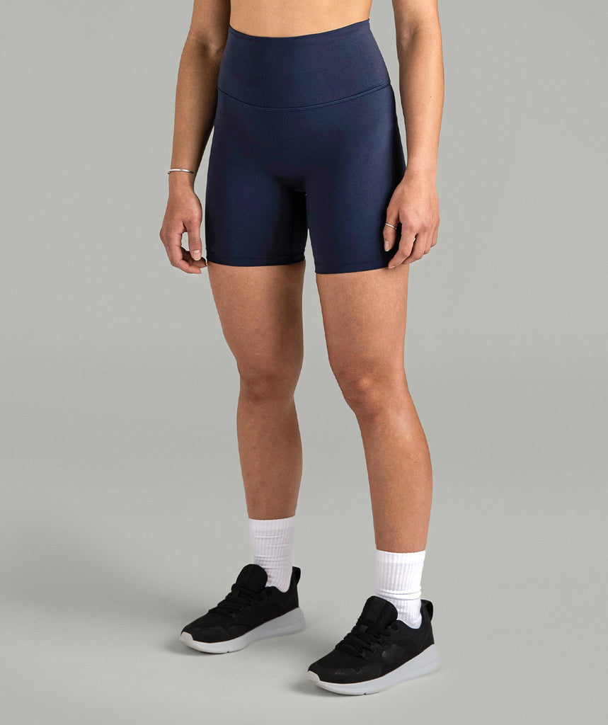 Women's Wreath Performance Short 6" - Navy