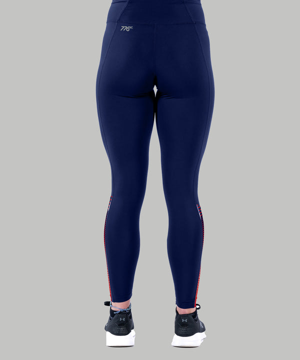 Women's Yarm School Streamline Tight - Navy