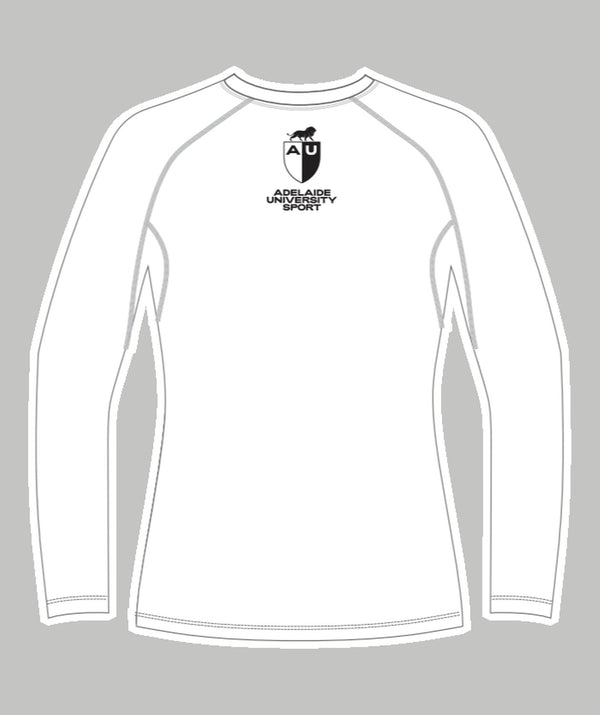 Women's AUBC Base Layer LS - White