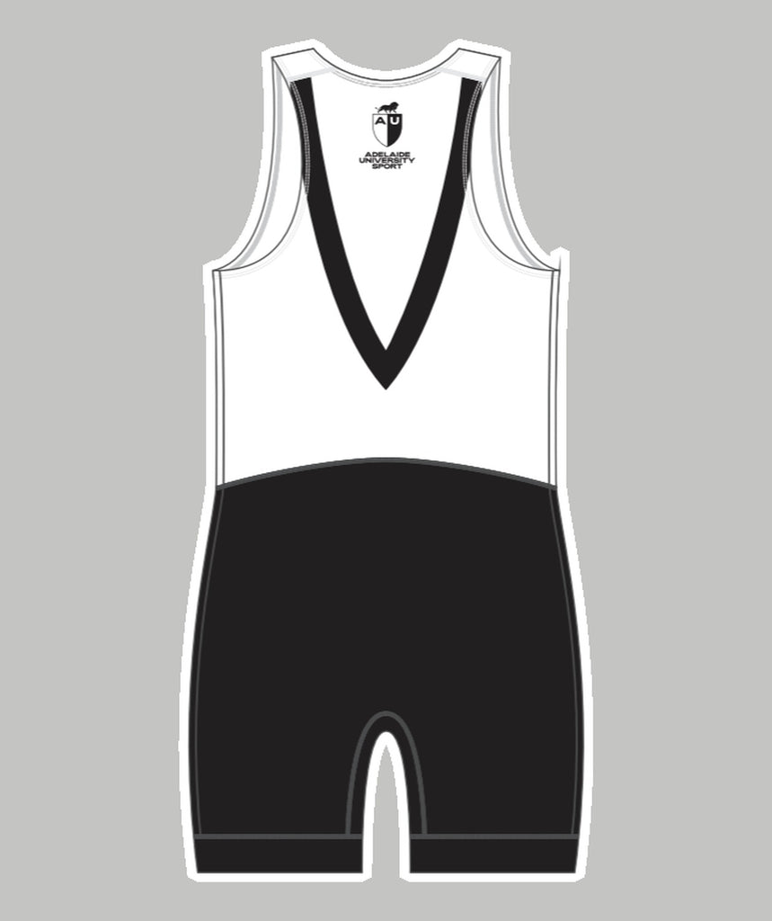Men's AUBC Streamline Unisuit Leg Band - Black/White