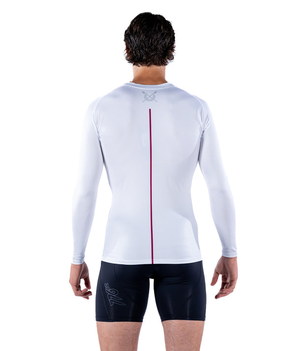 Men's Legacy LS Base Layer - White
